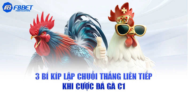 3 bí kíp lập chuỗi thắng liên tiếp khi cược đá gà C1