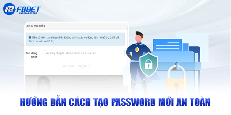 Hướng dẫn cách tạo password mới an toàn